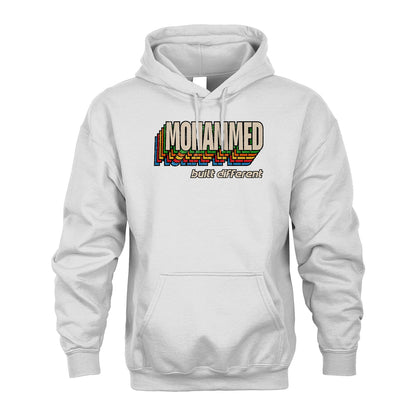 Your Name Built Different Retro Shirt MOHAMMED M1-26
