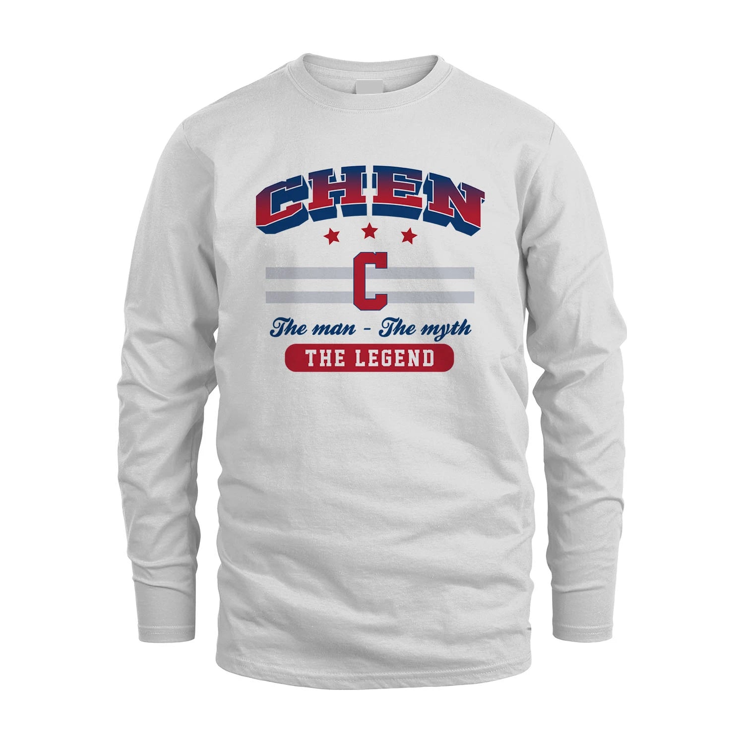 The Man The Myth The Legend With Your Name Shirt CHEN M1-35