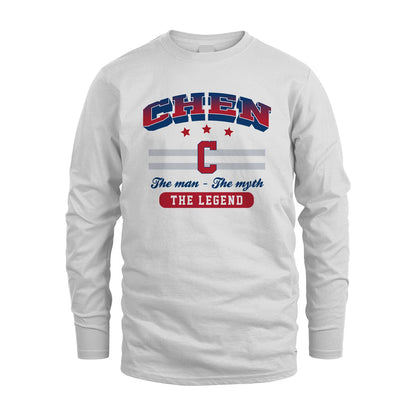 The Man The Myth The Legend With Your Name Shirt CHEN M1-35