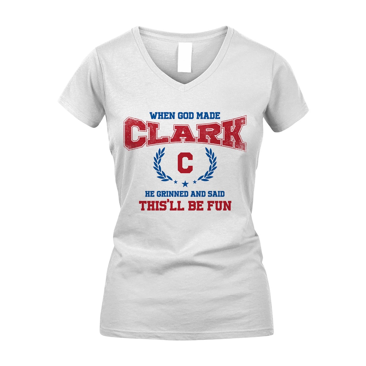 When God Made He Grinned And Said This'll Be Fun Shirt CLARK M1-12