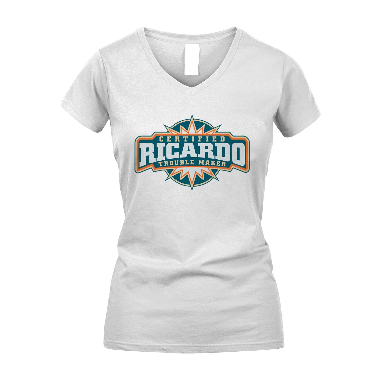 Certified Your Name Trouble Maker Shirt RICARDO M1-36