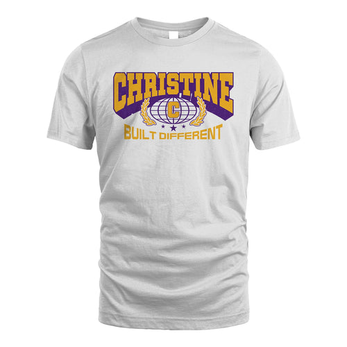 Your Name Built Different Sporty Shirt CHRISTINE M1-32