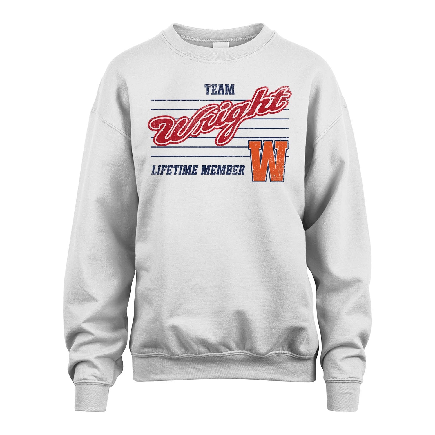 Team Your Name Lifetime Member Vintage Shirt WRIGHT M1-24