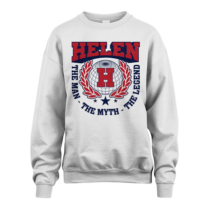 The Man The Myth The Legend Logo Shirt HELEN M1-30