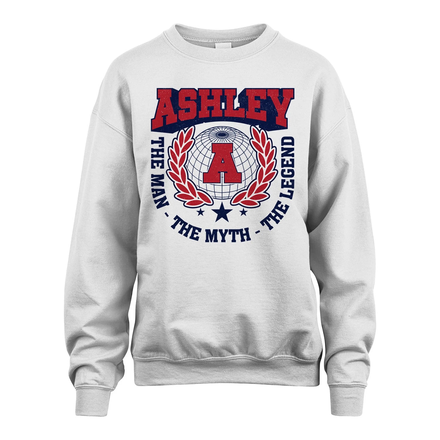 The Man The Myth The Legend Logo Shirt ASHLEY M1-30