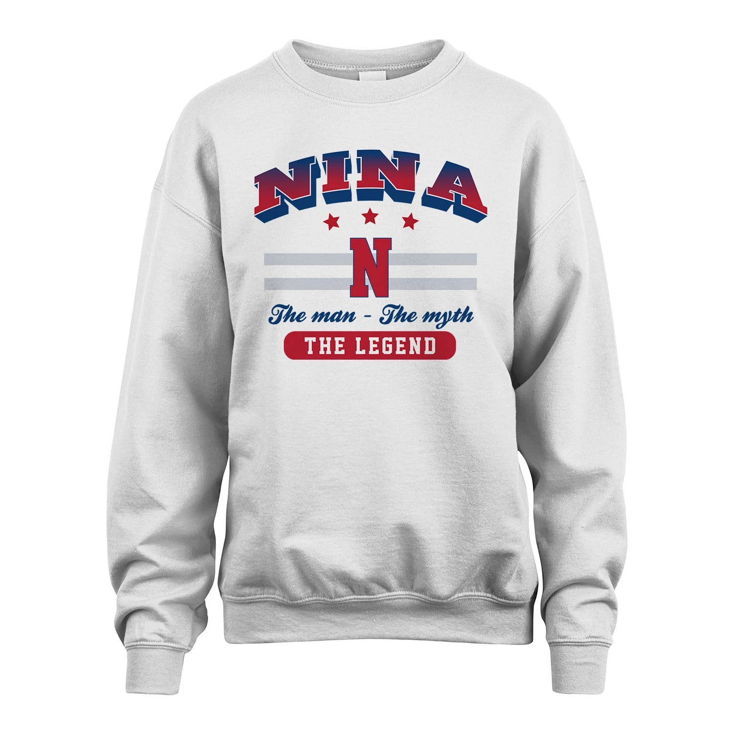 The Man The Myth The Legend With Your Name Shirt NINA M1-35