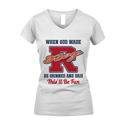 God Made Your Name Custom Shirt ROY M1-16