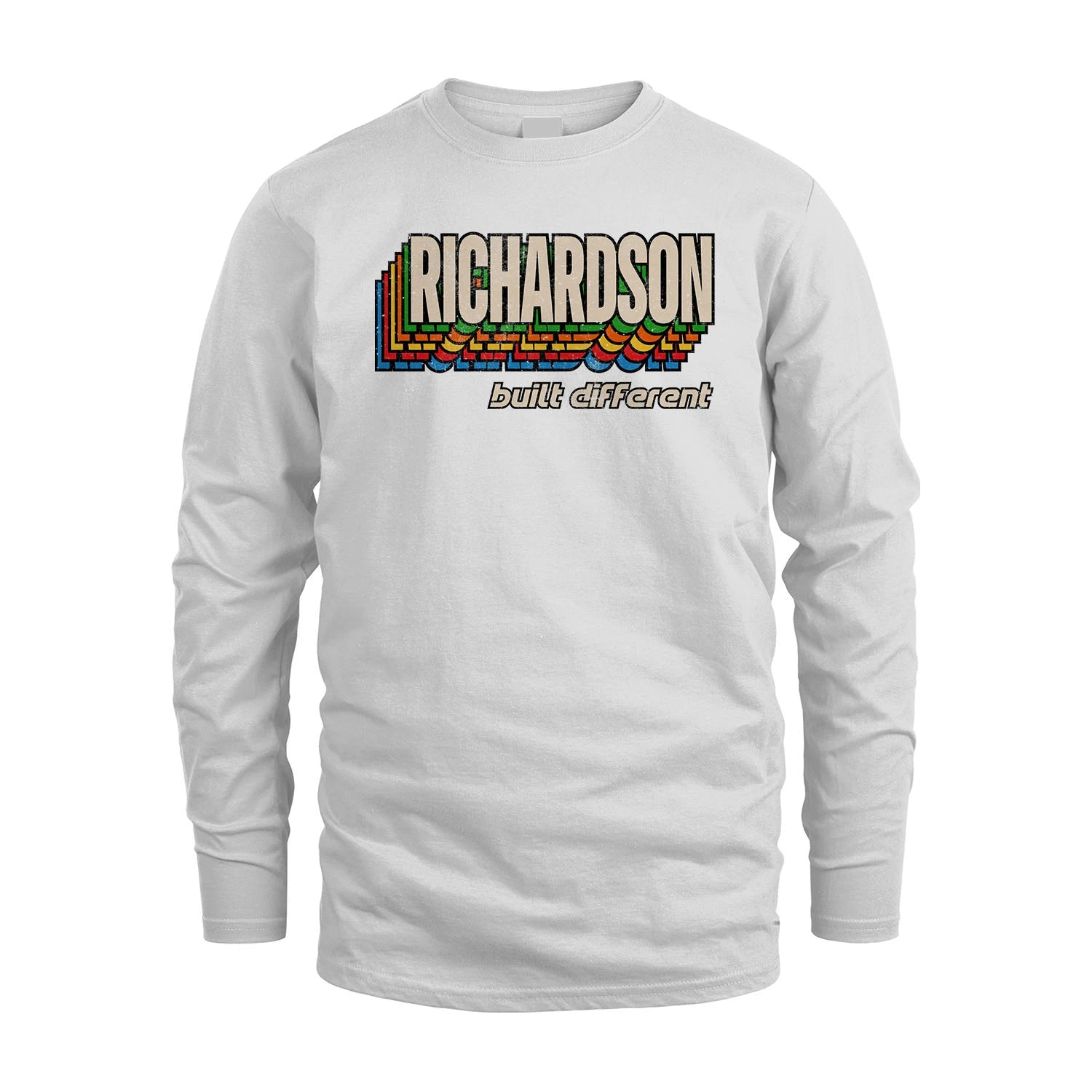 Your Name Built Different Retro Shirt RICHARDSON M1-26