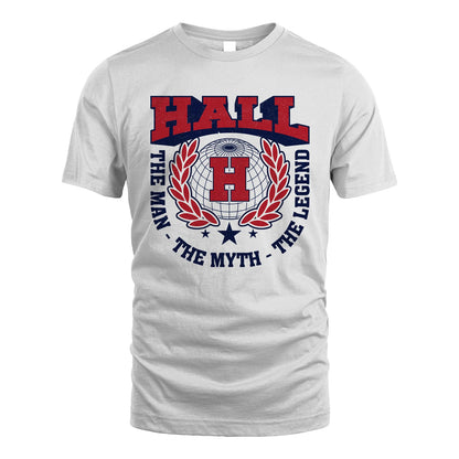 The Man The Myth The Legend Logo Shirt HALL M1-30