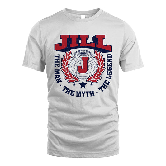 The Man The Myth The Legend Logo Shirt JILL M1-30