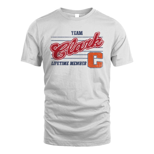Team Your Name Lifetime Member Vintage Shirt CLARK M1-24