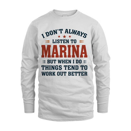 I Don't Always Listen To... MARINA M1-2