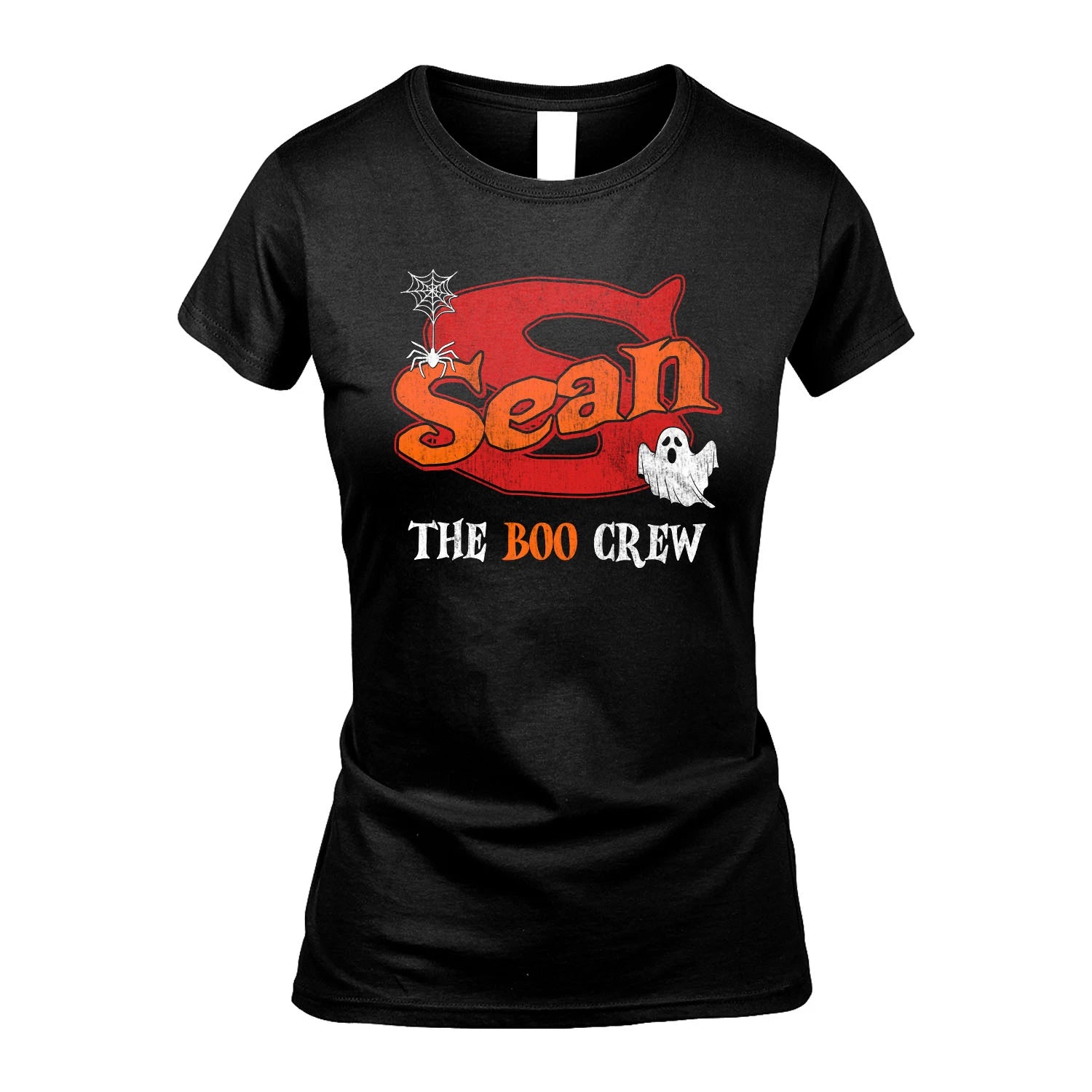 The Boo Crew Halloween Custom Name Shirt SEAN M1-22