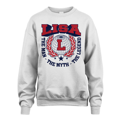 The Man The Myth The Legend Logo Shirt LISA M1-30