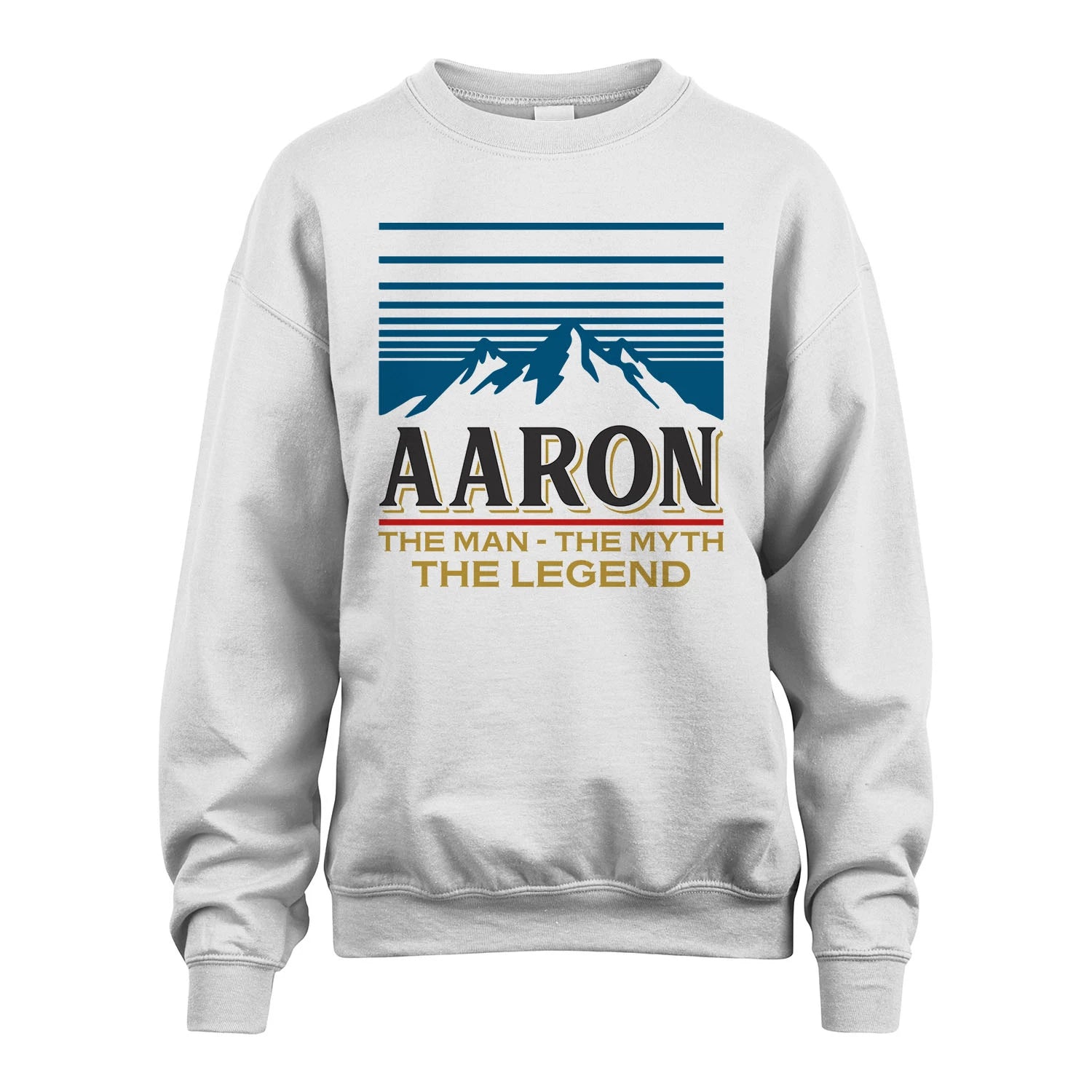 The Man The Myth The Legend Vintage Mountain Shirt AARON M1-19
