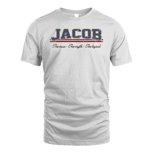 The Man The Myth The Legend Vintage Shirt JACOB M1-6