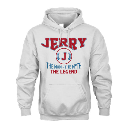 The Man The Myth The Legend Jet Style Shirt JERRY M1-9