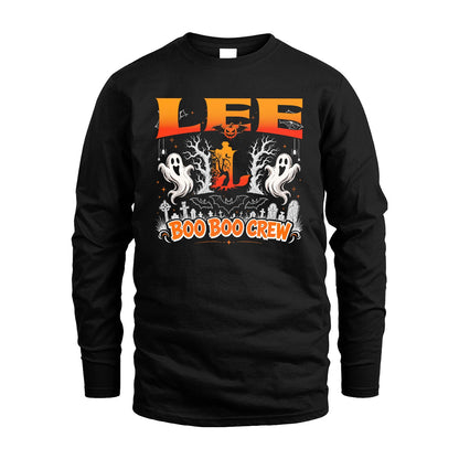 Boo Boo Crew Halloween Custom Name Shirt LEE M1-28