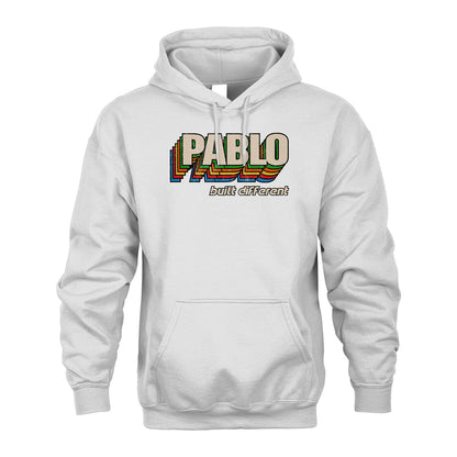 Your Name Built Different Retro Shirt PABLO M1-26