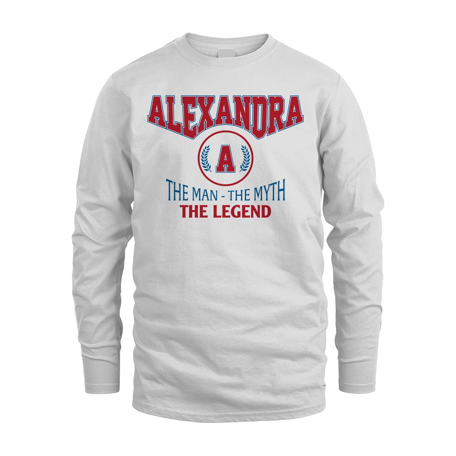The Man The Myth The Legend Jet Style Shirt ALEXANDRA M1-9