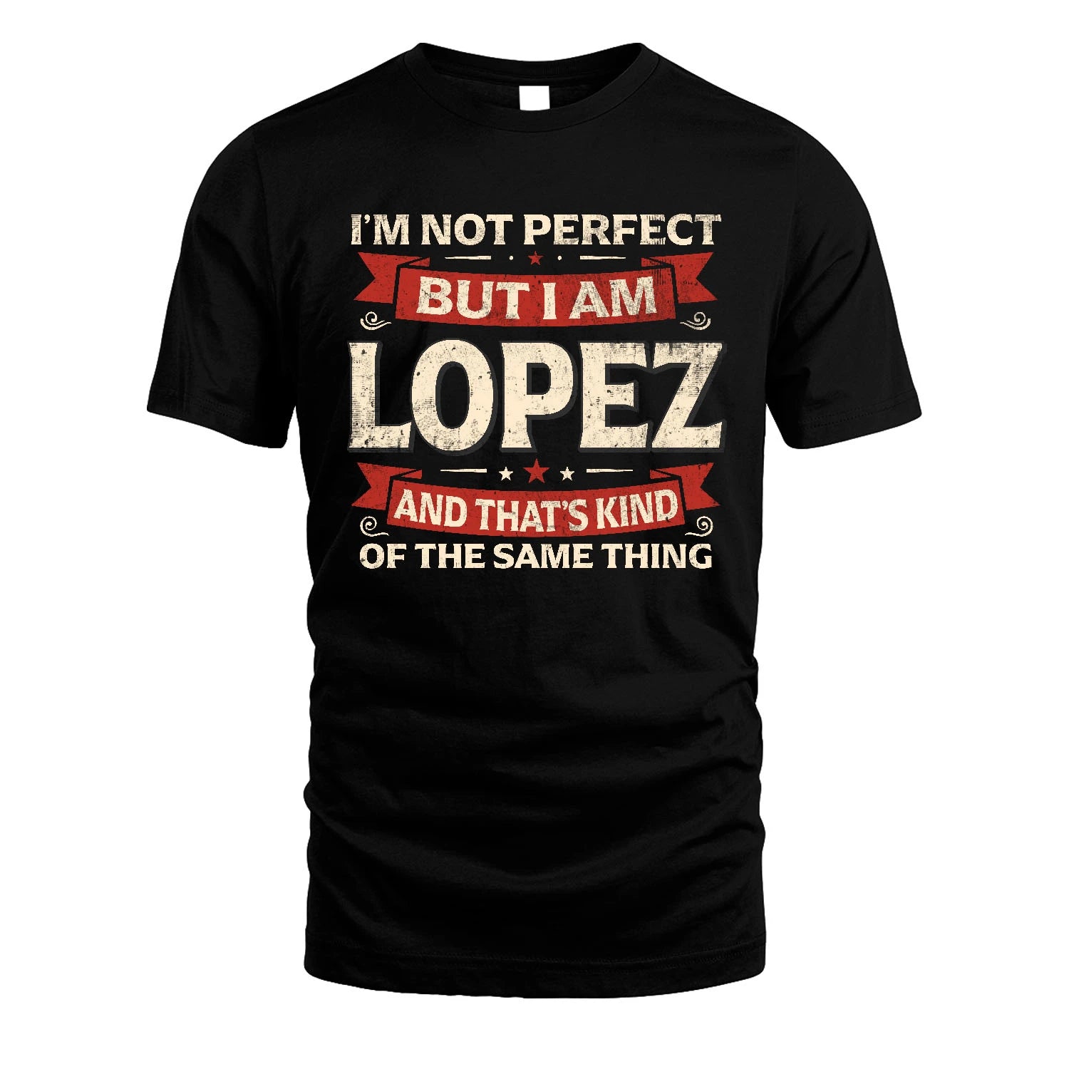 LOPEZ 13K1-566 I'm Not Perfect But I Am...