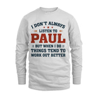 Men's Long Sleeved T-Shirt