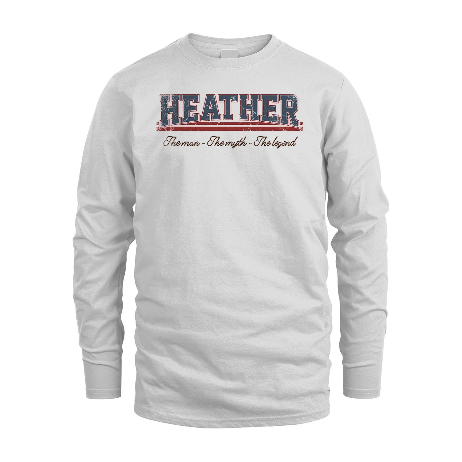 The Man The Myth The Legend Vintage Shirt HEATHER M1-6