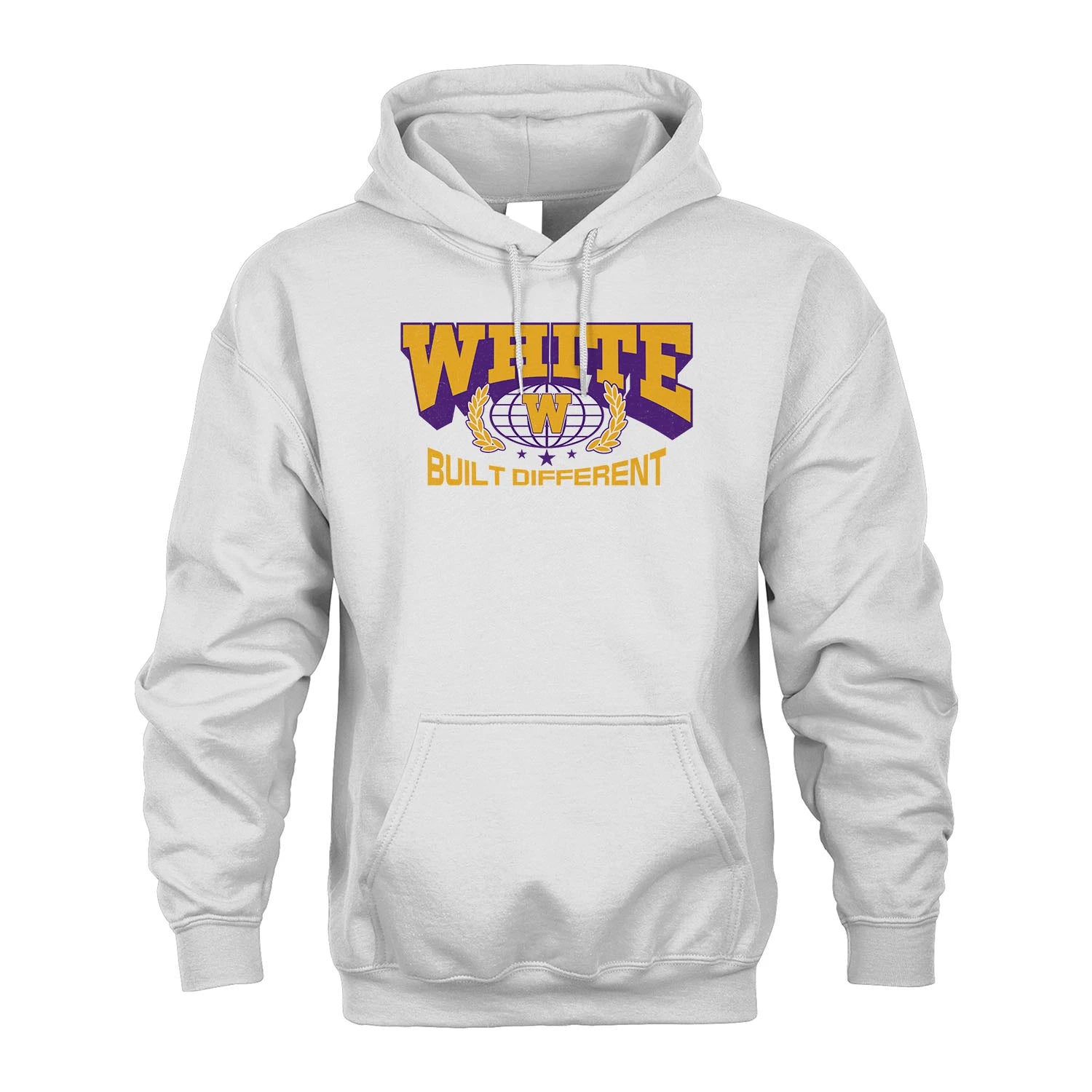 Your Name Built Different Sporty Shirt WHITE M1-32