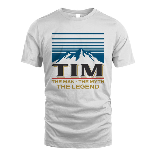 The Man The Myth The Legend Vintage Mountain Shirt TIM M1-19
