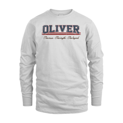 The Man The Myth The Legend Vintage Shirt OLIVER M1-6