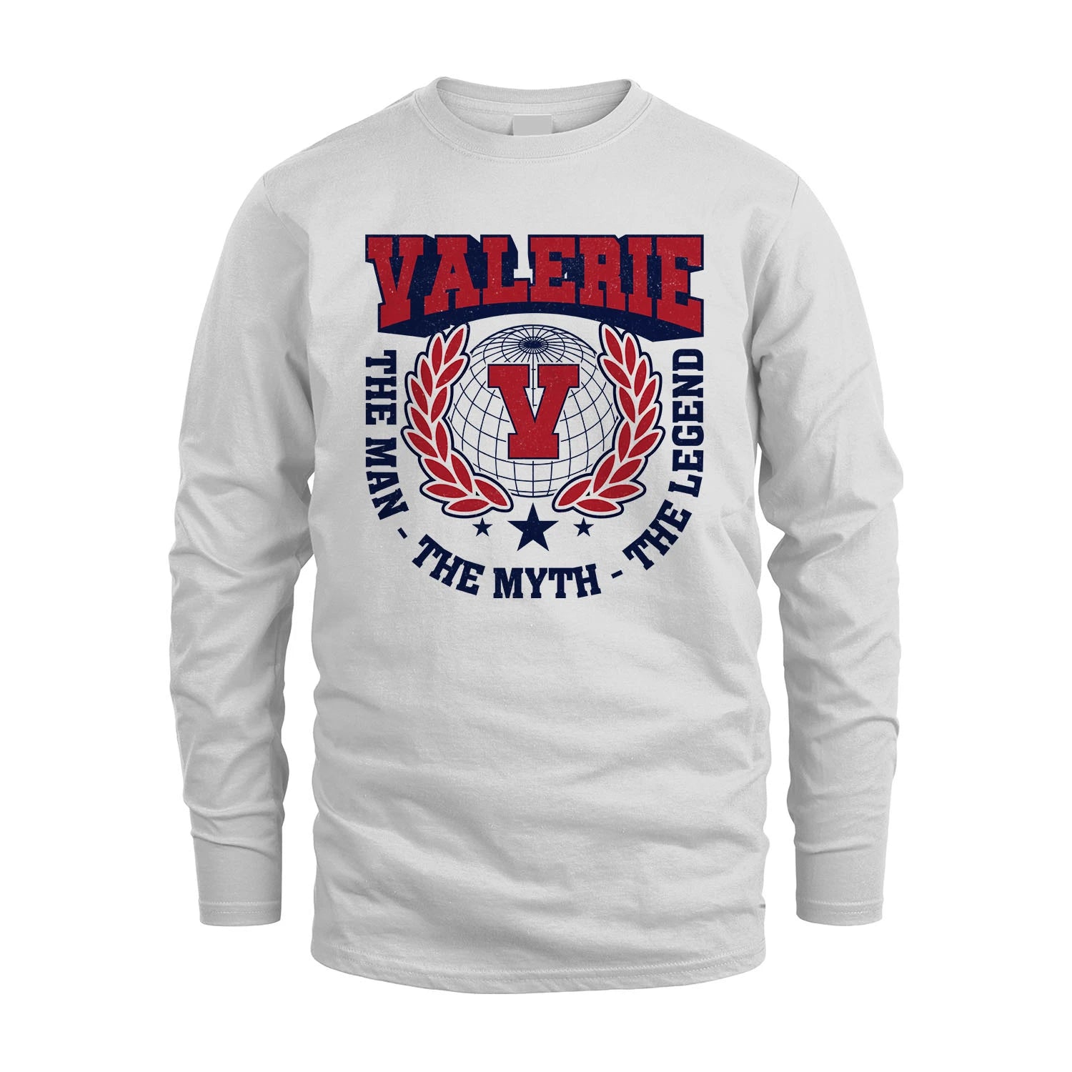 The Man The Myth The Legend Logo Shirt VALERIE M1-30