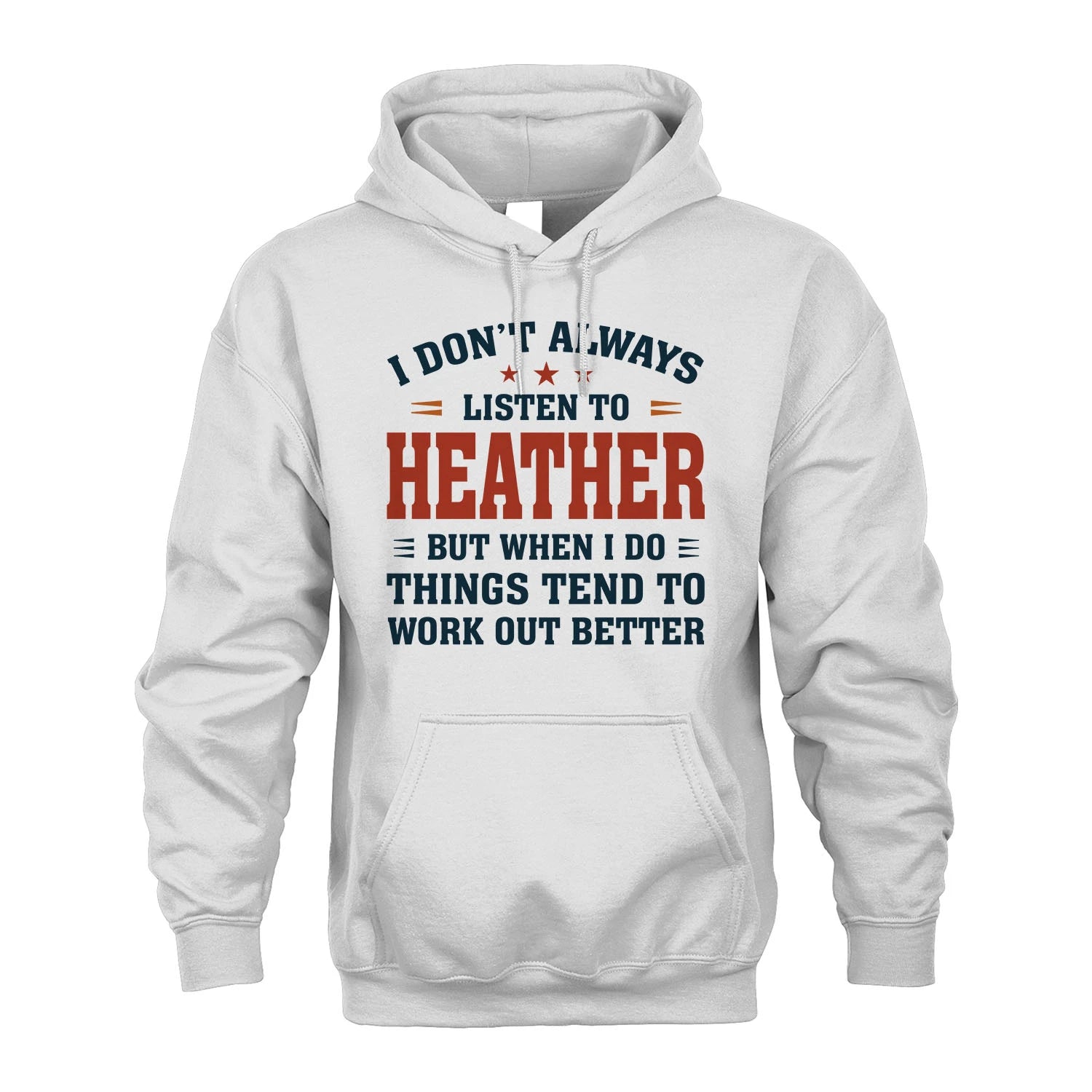 I Don't Always Listen To... HEATHER M1-2