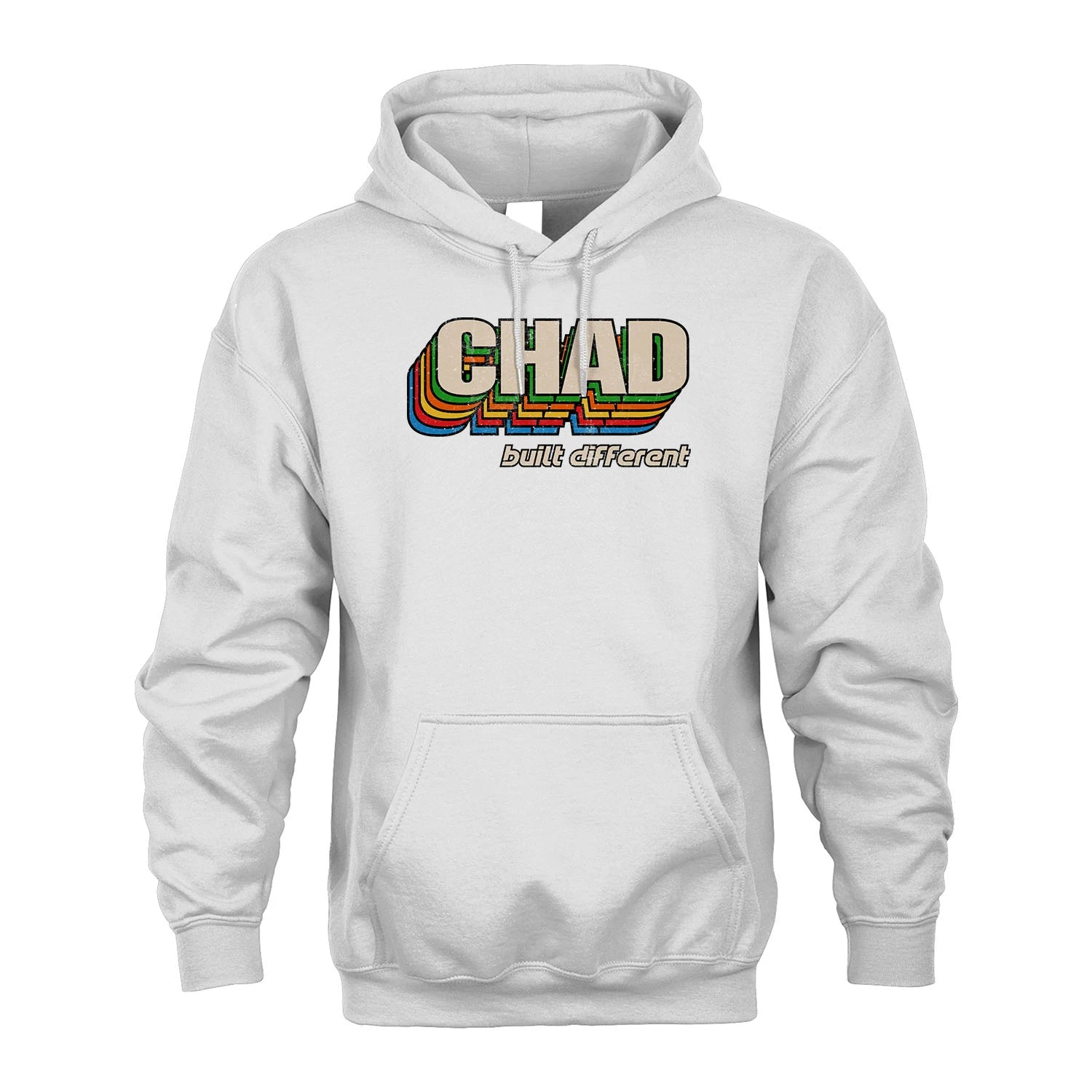 Your Name Built Different Retro Shirt CHAD M1-26
