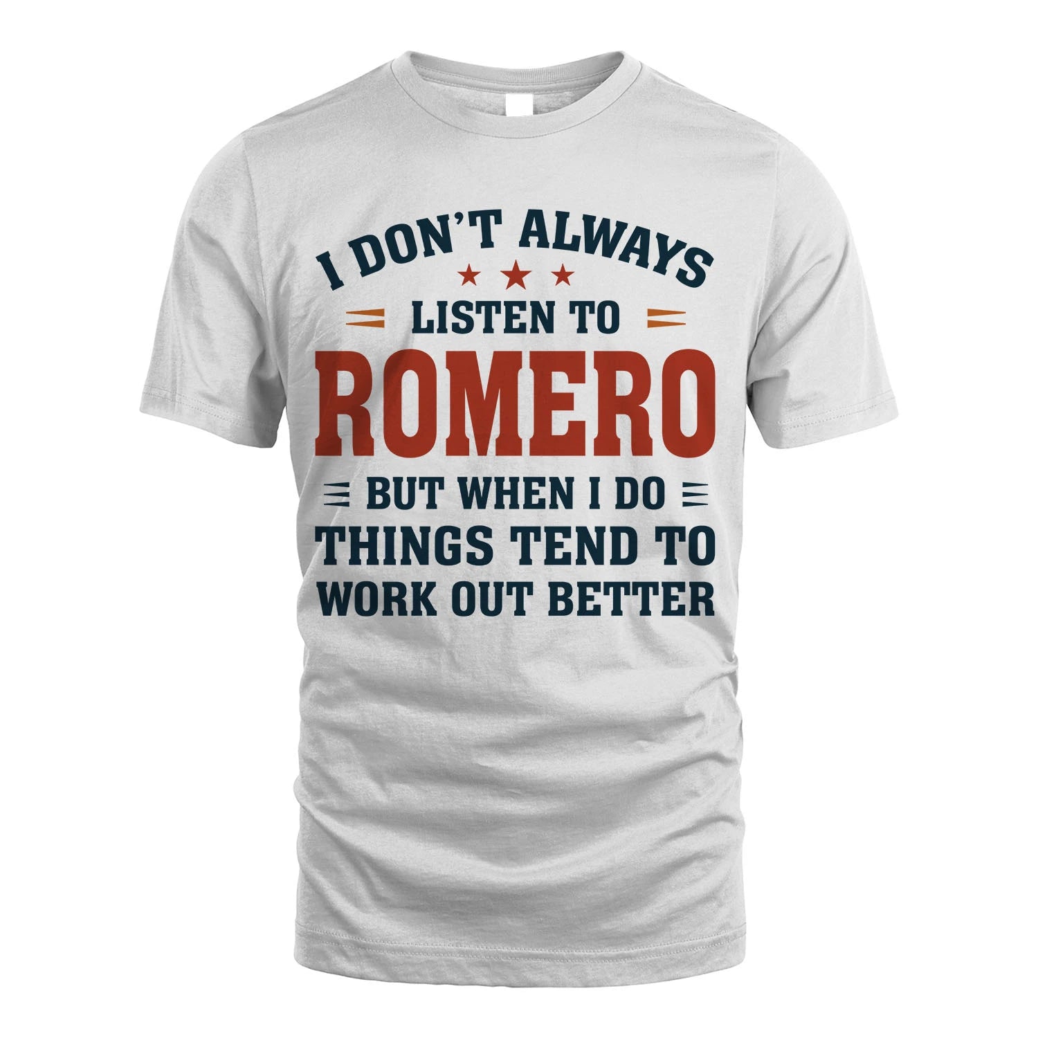 I Don't Always Listen To... ROMERO M1-2