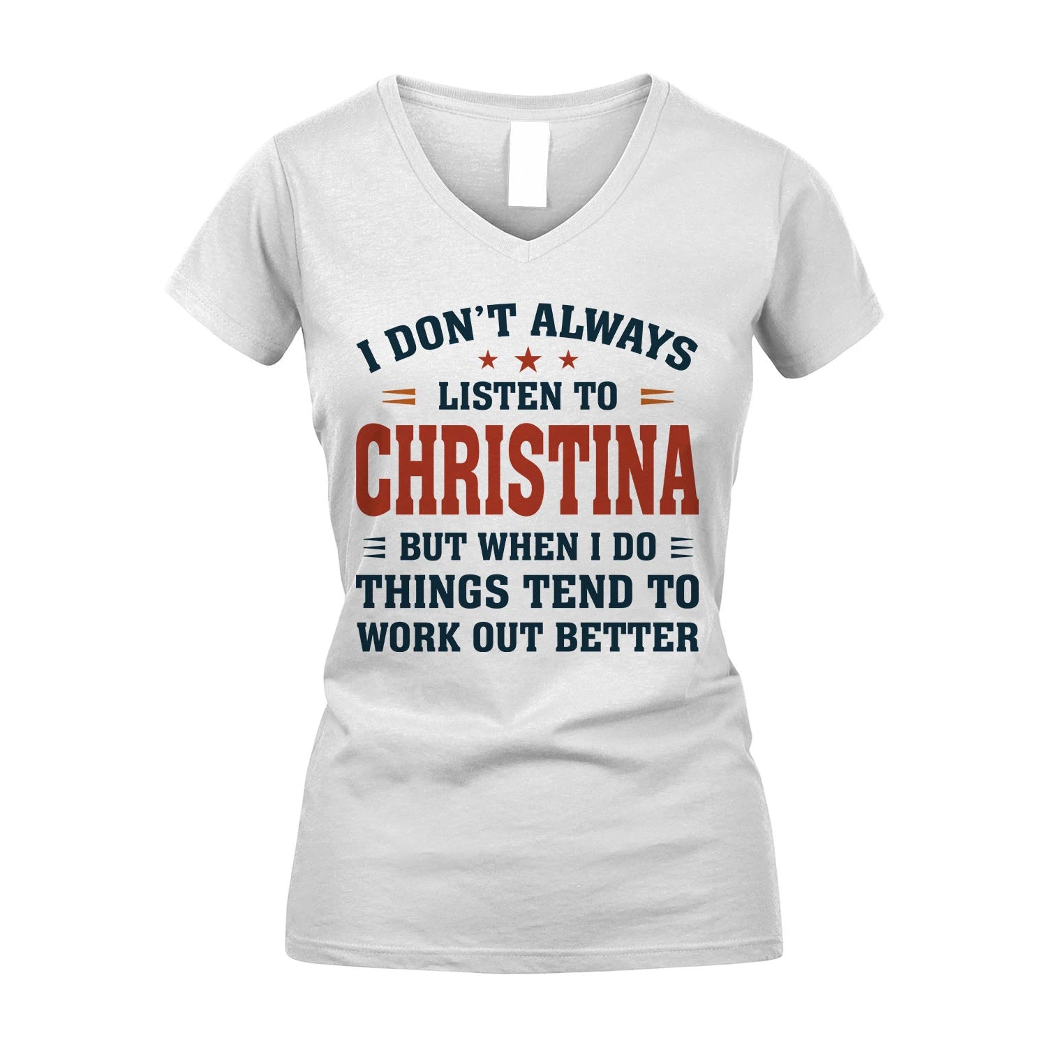 I Don't Always Listen To... CHRISTINA M1-2