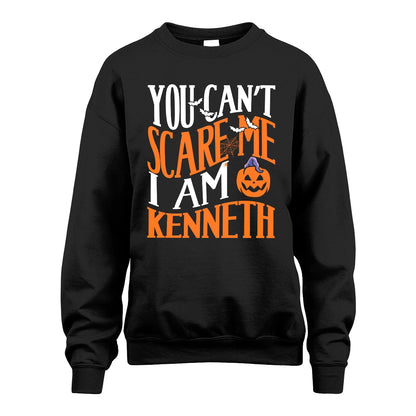 You Can't Scare Me I Am Funny Halloween Shirt KENNETH M1-45