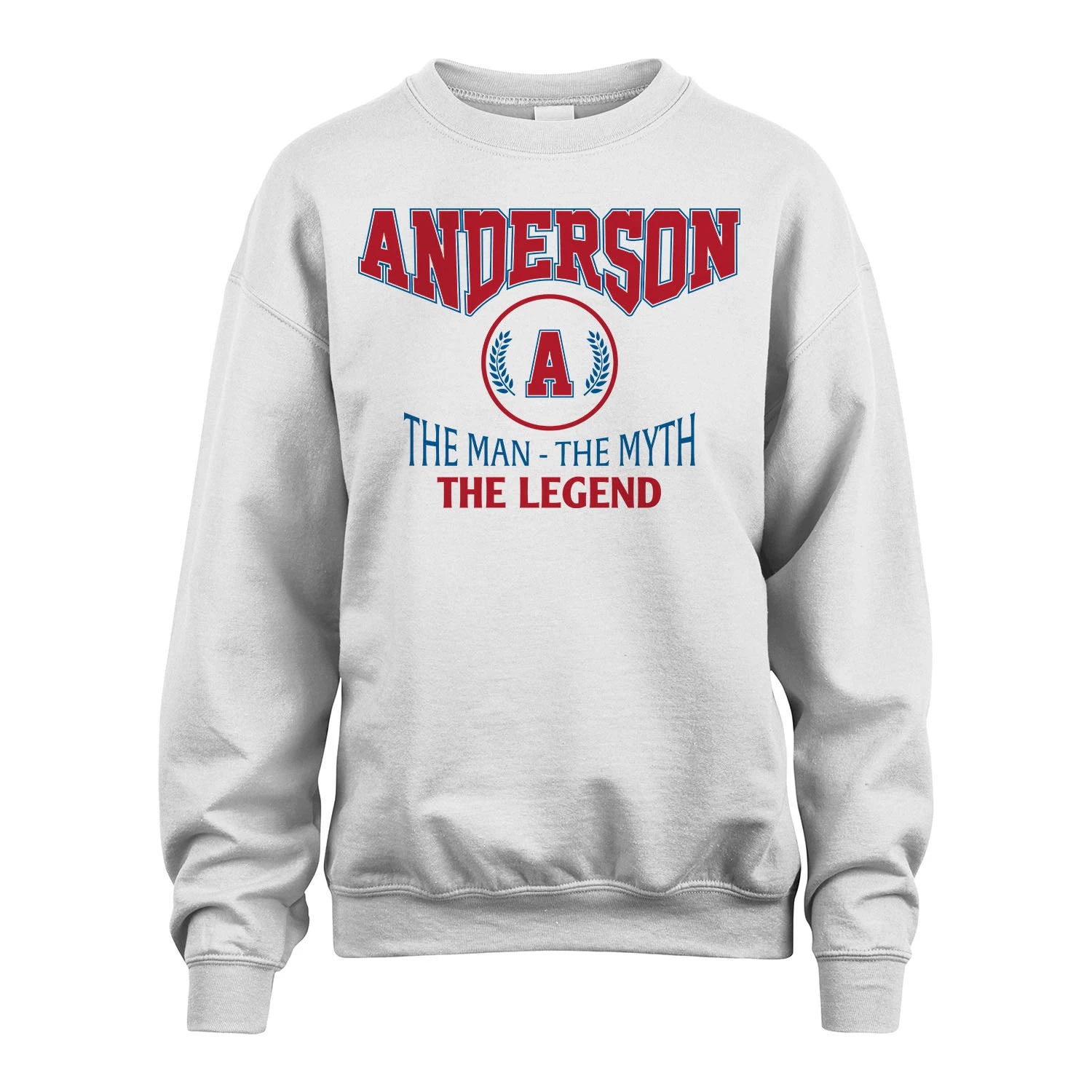 The Man The Myth The Legend Jet Style Shirt ANDERSON M1-9