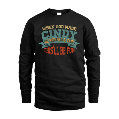 The Man The Myth The Legend Sporty Shirt CINDY M1-15