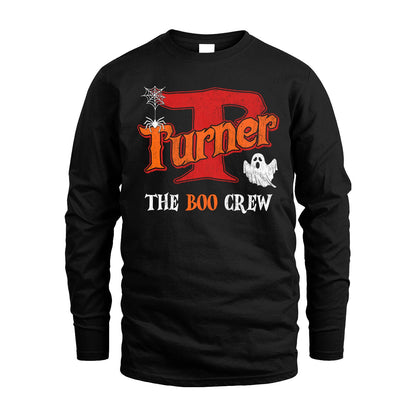 The Boo Crew Halloween Custom Name Shirt TURNER M1-22
