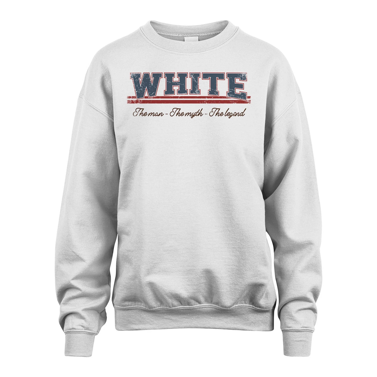 The Man The Myth The Legend Vintage Shirt WHITE M1-6