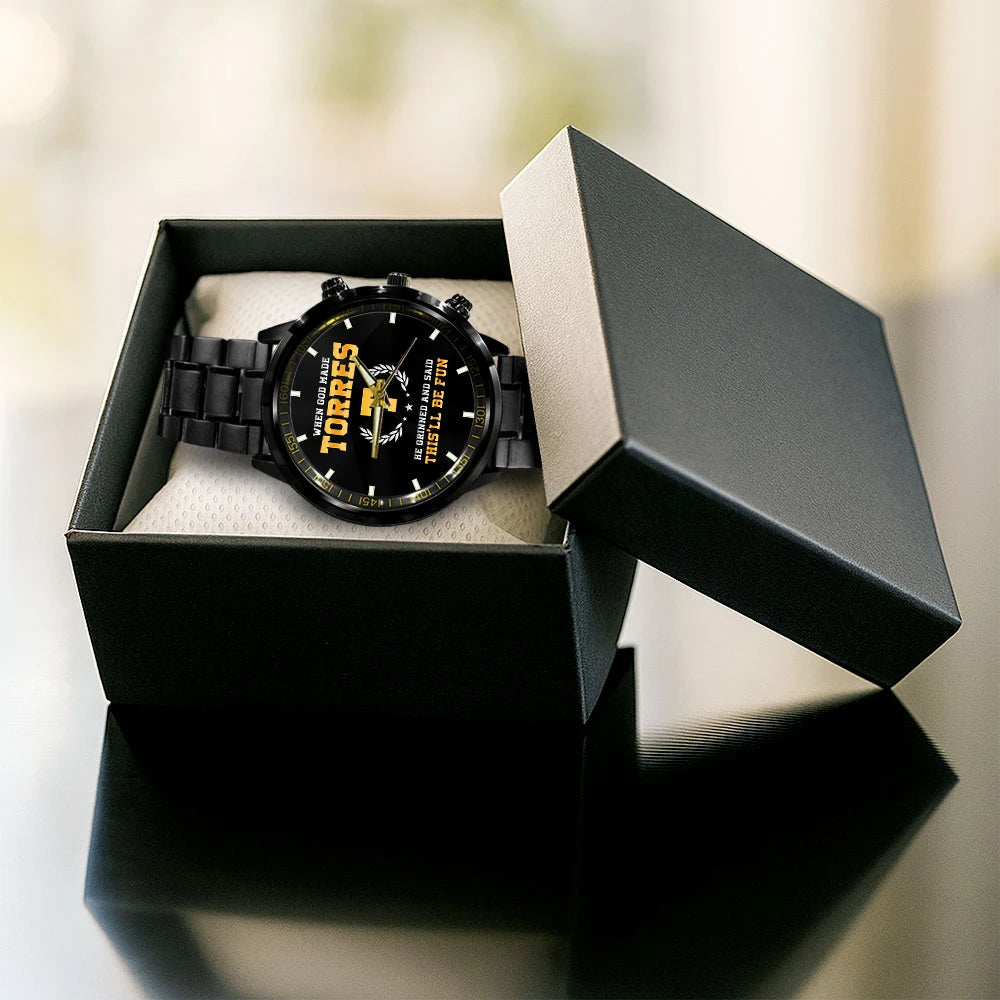 When God Made He Grinned And Said This'll Be Fun Watch TORRES M1-W7