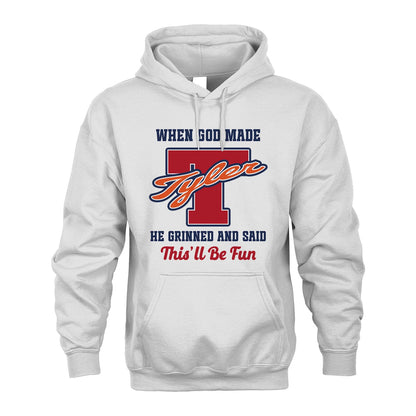 God Made Your Name Custom Shirt TYLER M1-16