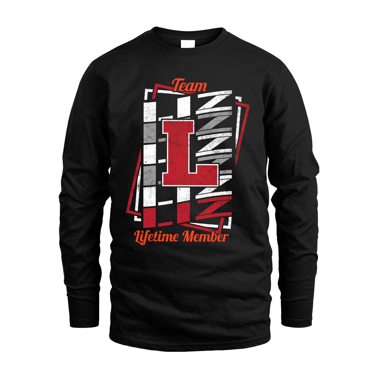Team Your Name Lifetime Member Sporty Shirt LIZ M1-25