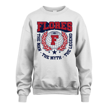 The Man The Myth The Legend Logo Shirt FLORES M1-30