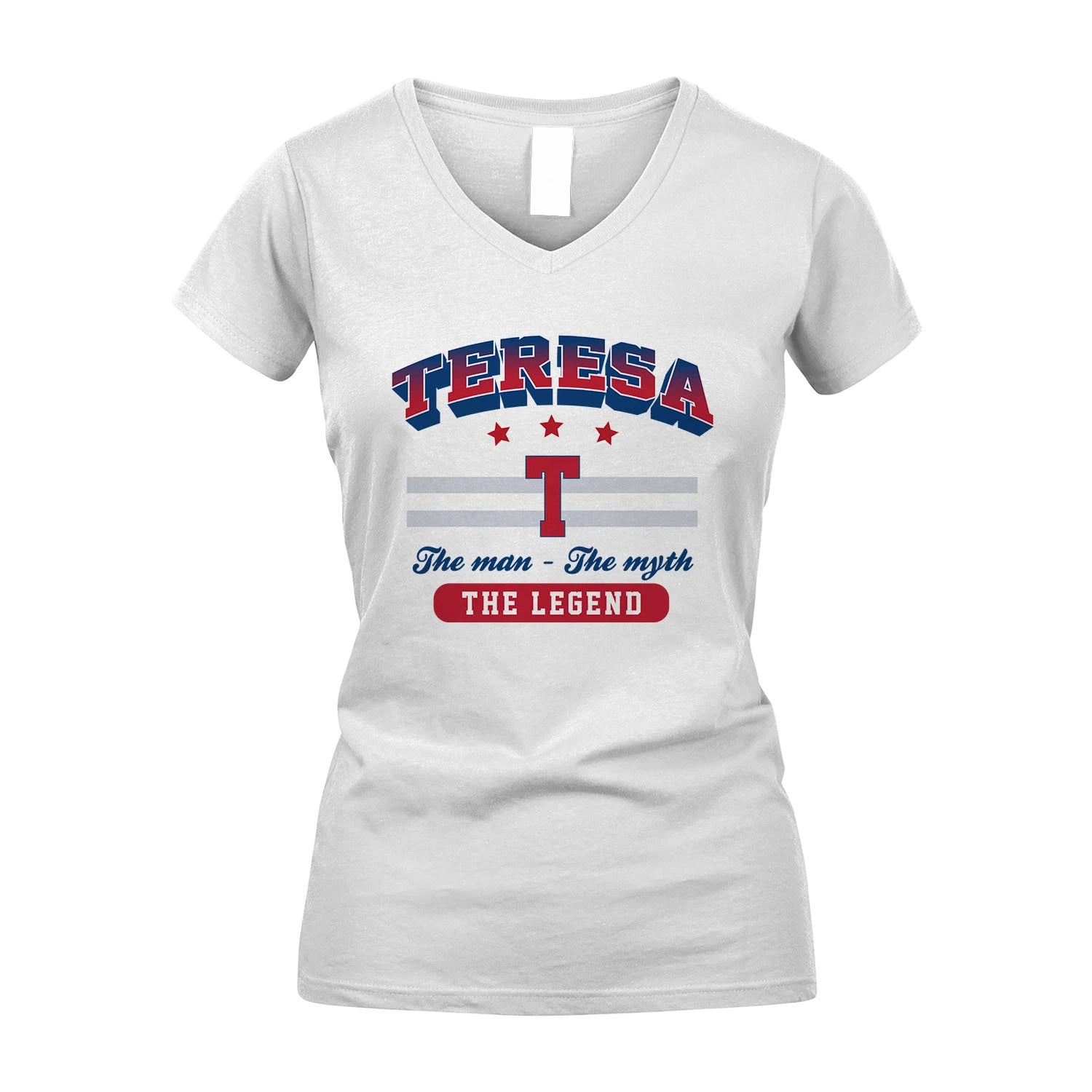 The Man The Myth The Legend With Your Name Shirt TERESA M1-35