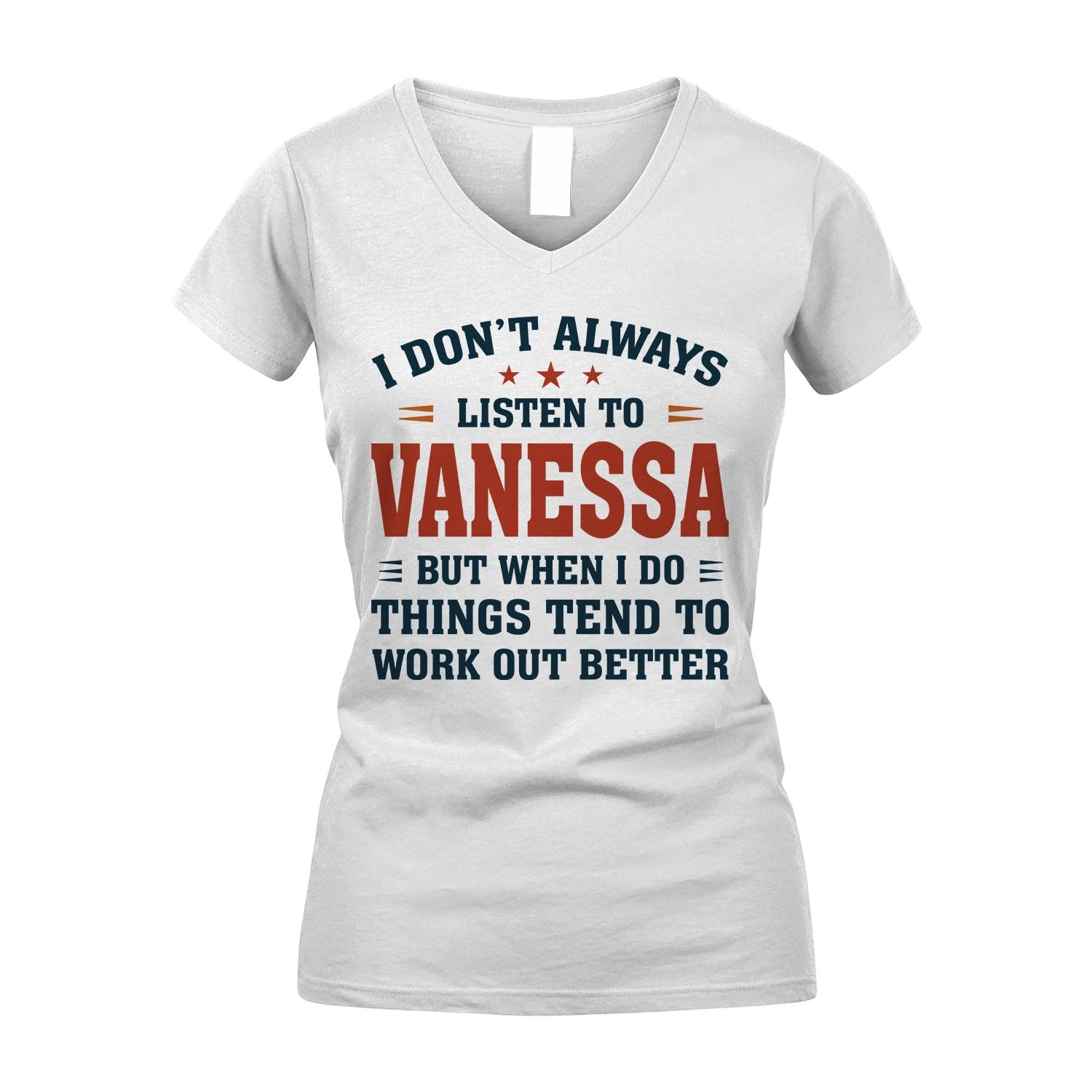 I Don't Always Listen To... VANESSA M1-2
