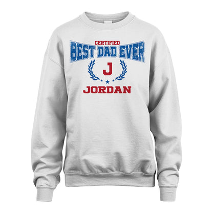 Certified Best Dad Ever Shirt JORDAN M1-11