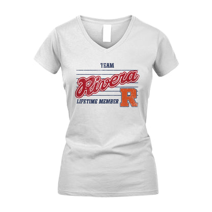 Team Your Name Lifetime Member Vintage Shirt RIVERA M1-24