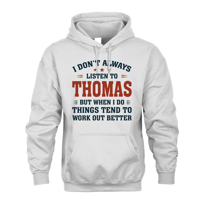 I Don't Always Listen To... THOMAS M1-2