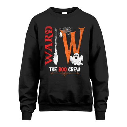 The Boo Crew Halloween With Your Name Shirt WARD M1-23